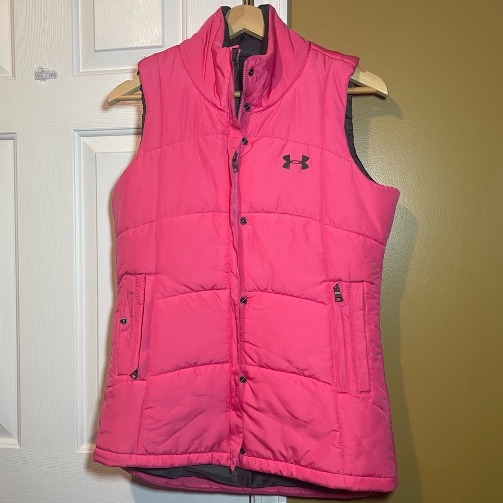 Under Armour Women's M Hot Pink Puff Vest